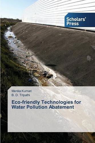 Cover for Tripathi B. D. · Eco-friendly Technologies for Water Pollution Abatement (Paperback Book) (2014)