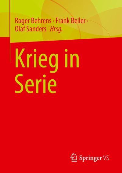 Cover for Roger Behrens · Krieg in Serie (Buch) (2024)