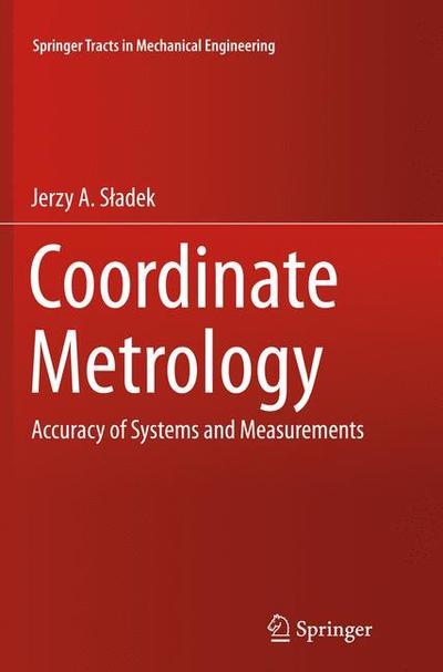 Cover for Sladek · Coordinate Metrology (Book) (2018)