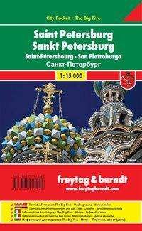 Cover for Saint Petersburg City Pocket + the Big Five Waterproof 1:12 500 (Map) (2014)