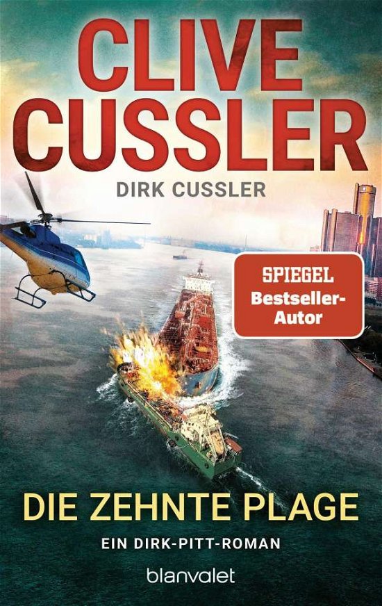 Cover for Cussler · Die zehnte Plage (Buch)