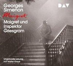 Cover for Georges Simenon · Maigret und Inspektor Griesgra (CD)