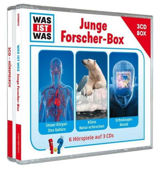 Cover for Was Ist Was · Was Ist Was 3-cd Hörspielbox Vol.4 - Forscher (CD) (2015)