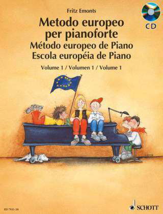 Cover for Fritz Emonts · European Piano Method Band 1 (Paperback Book) (1996)