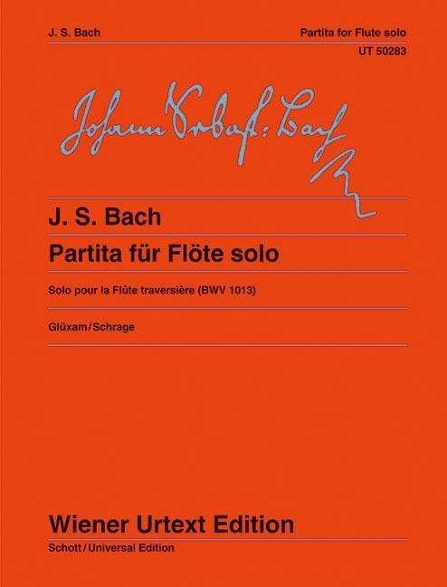 Cover for Bach · Partita a-Moll für Flöte.UT50283 (Buch) (2013)