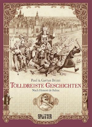 Cover for Honoré Balzac · Tolldreiste Geschichten (Graphic Novel) (Book) (2023)