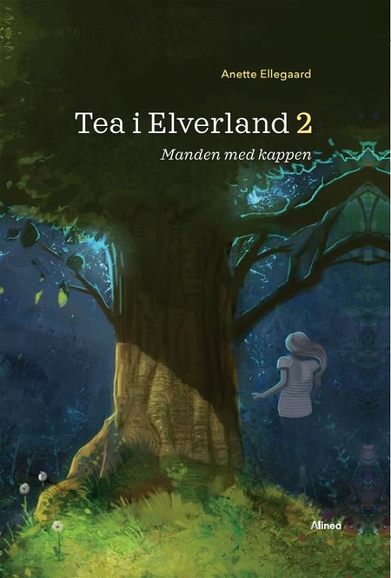 Cover for Anette Ellegaard · Læseklub: Tea i Elverland 2 - Manden med kappen, Rød Læseklub (Innbunden bok) [2. utgave] (2022)