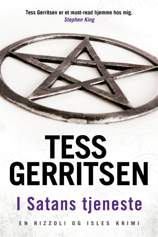 Cover for Tess Gerritsen · Rizzoli &amp; Isles serien #6: I Satans tjeneste (Sewn Spine Book) [1.º edición] (2018)