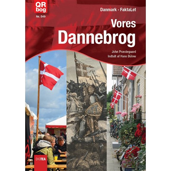 Cover for John Nielsen Præstegaard · Vores Dannebrog (Bog) (2019)