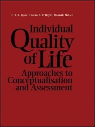 Individual Quality of Life - Joyce - Libros - Taylor & Francis Ltd - 9789057024245 - 24 de mayo de 1999