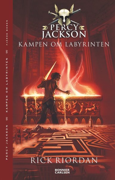 Cover for Rick Riordan · Percy Jackson: Kampen om labyrinten (Bog) (2015)