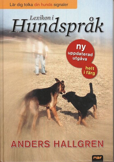 Cover for Hallgren Anders · Lexikon i hundspråk (5.uppl.) (Hardcover Book) (2009)