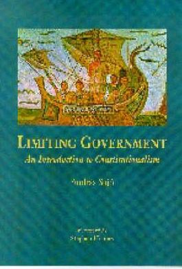 Cover for Andras Sajo · Limiting Government: An Introduction to Constitutionalism (Paperback Book) (1999)