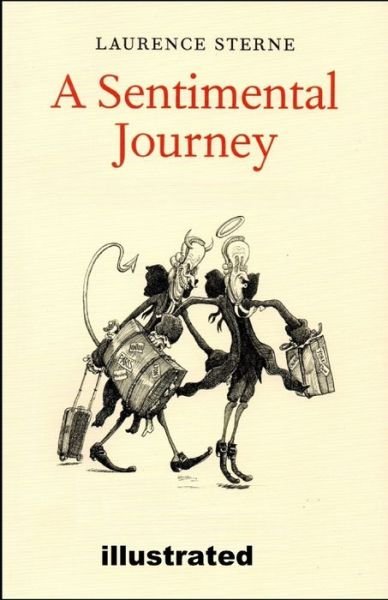 Cover for Laurence Sterne · A Sentimental Journey illustrated (Paperback Book) (2020)