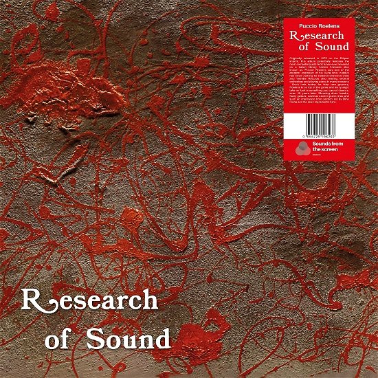 Cover for Puccio Roelens · Research Of Sound (LP) (2021)