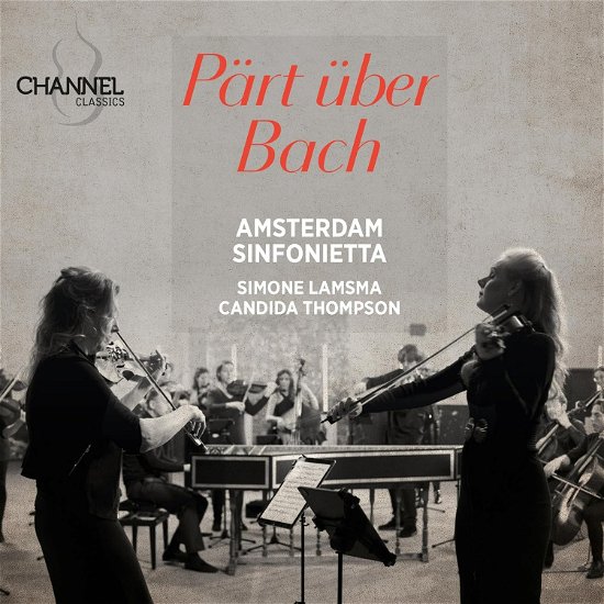 Cover for Amsterdam Sinfonietta · Part Uber Bach (CD) (2024)