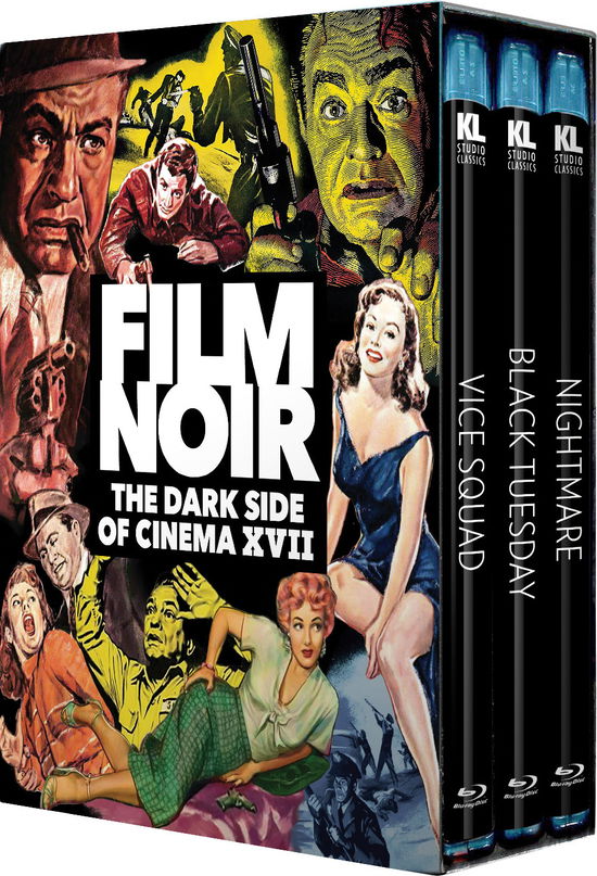 Cover for Film Noir: Dark Side of Cinema Xvii (Blu-ray) (2024)