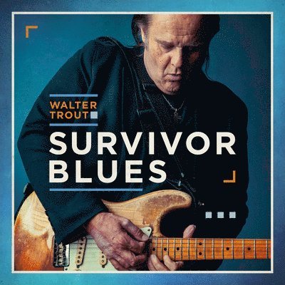 Cover for Walter Trout · Survivor Blues (Blue Vinyl) (LP) [Limited edition] (2022)