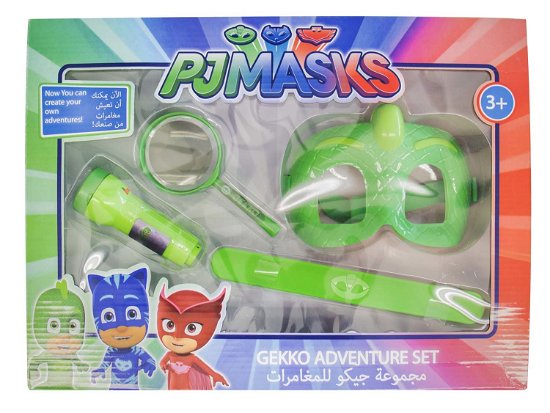 Pj Masks Superpigiamini: Gekko Set Avventura 4 Pezzi - Pj Masks - Merchandise -  - 0815887023246 - 