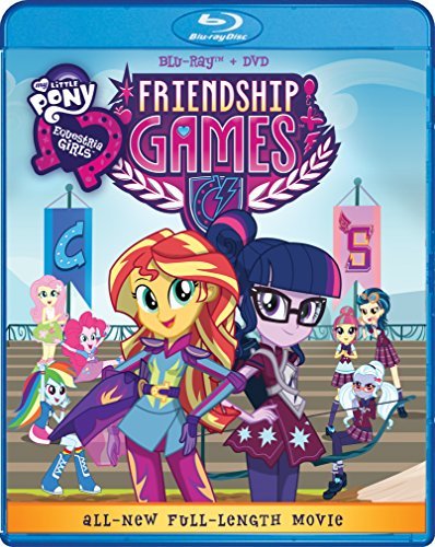 Cover for Blu-ray · My Little Pony: Equestria Girls: Friendship Games (Blu-ray) (2015)