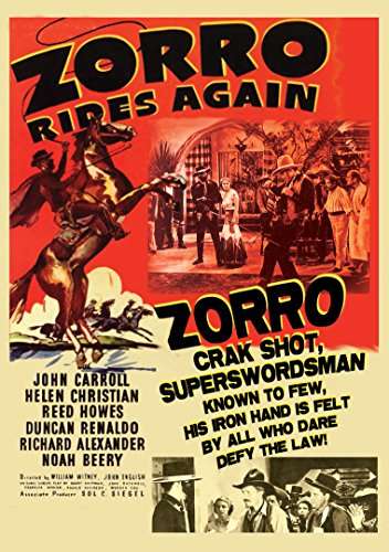 Cover for Zorro Rides Again (DVD) (2017)