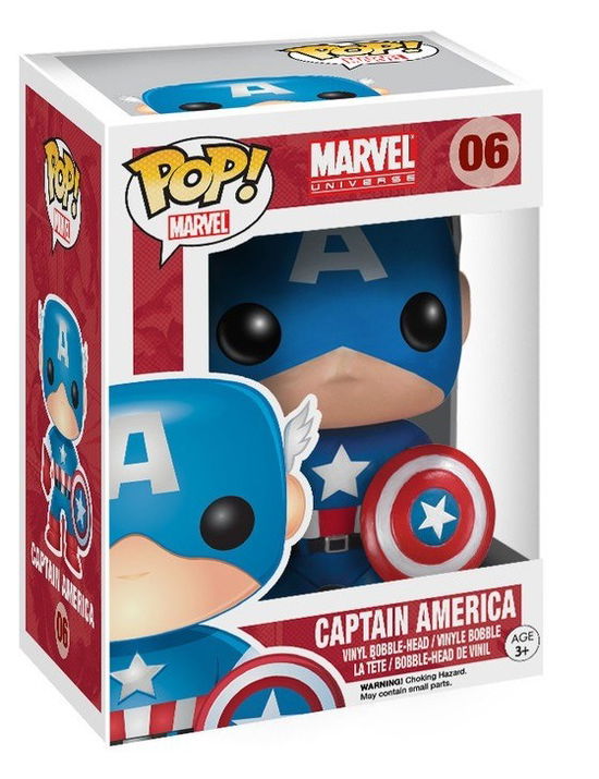 Cover for Funko Pop! Marvel: · Captain America (MERCH) (2012)