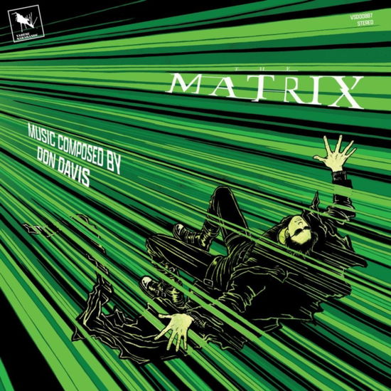 Cover for Don Davis · Matrix - Original Soundtrack (25th Anniversary Edition) (Cyber Swirl Green Vinyl) (LP) (2025)