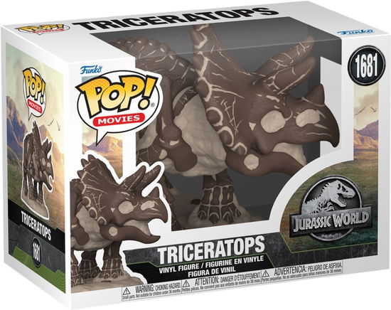 Funko Pop Movies Jurassic Park? Fossil Triceratops - Pop Movies Jurassic Park? - Merchandise - Funko - 0889698802246 - December 13, 2024