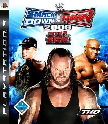 Cover for Ps3 · Wwe Smackdown vs. Raw 2008 (PS3) (2007)