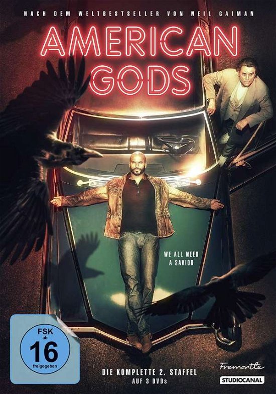 Cover for Whittle,ricky / Mcshane,ian · American Gods / Collectors Edition/2.staffel (DVD) [Collector's edition] (2019)