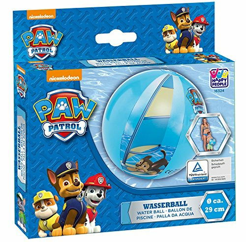 Paw Patrol Badebold Ø29cm - Aufgeblasen Ca. 2 Paw Patrol Wasserball - Merchandise - Happy People - 4008332163246 - January 15, 2021