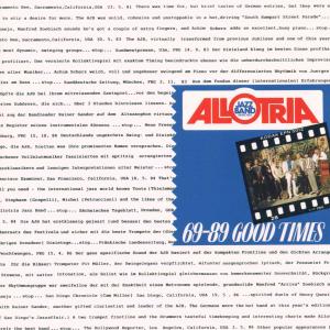 Allotria Jazz Band · Good Times,69-89 (CD) (1989)