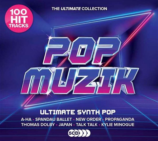 Cover for Various Artists · Pop Muzik - Ultimate Synth-Pop Anthems (CD) (2019)