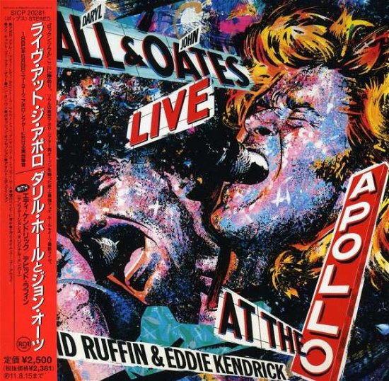 Cover for Hall &amp; Oates · Live At The Apollo (CD) [Remastered edition] (2011)