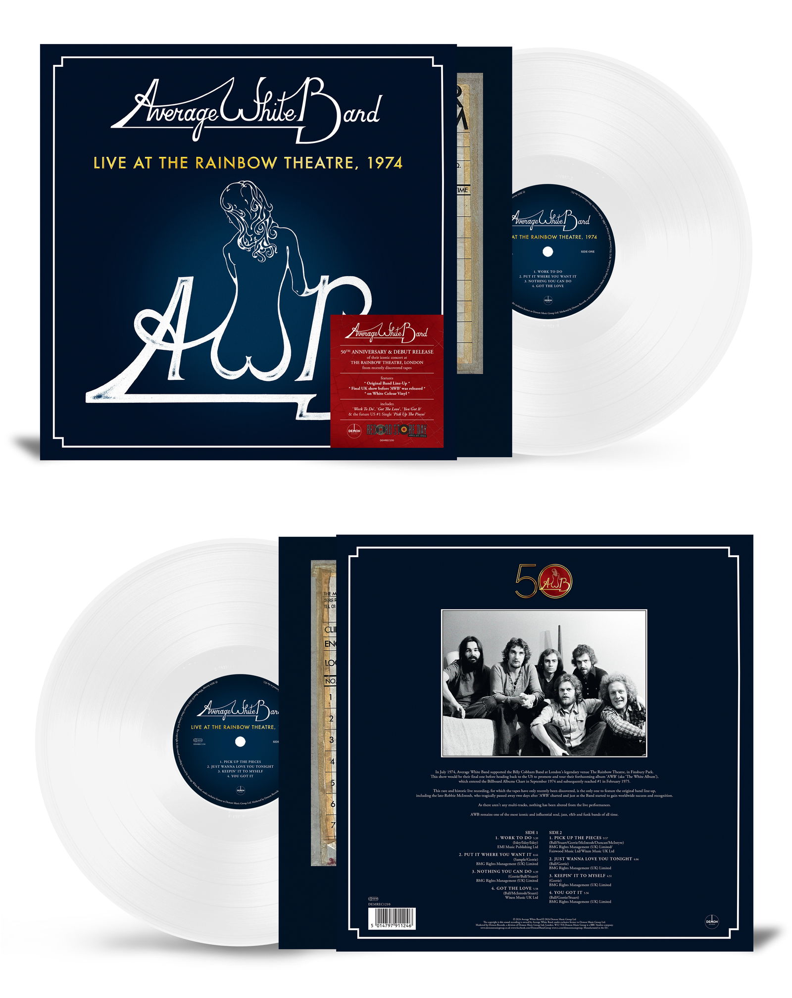 History (2022) • America • White outlet Colored RSD Vinyl