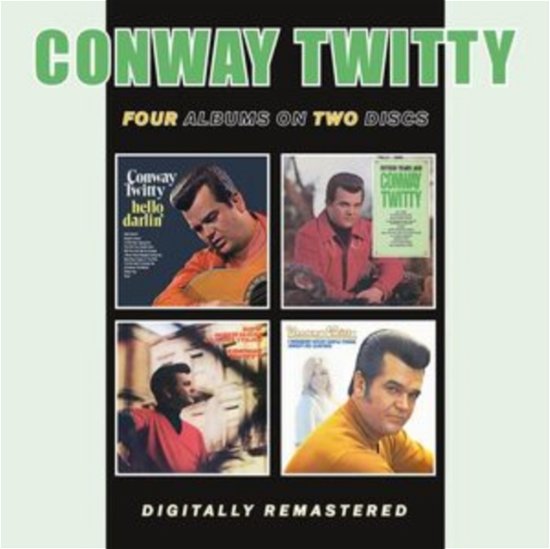 Hello Darlin / Fifteen Years Ago / How Much More Can She Stand / I Wonder What Shell Think About Me Leaving - Conway Twitty - Música - BGO RECORDS - 5017261215246 - 14 de junio de 2024