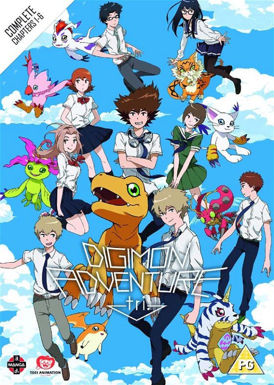 Digimon Adventure Tri: The Complete Movie Collection - Animation - Film - MANGA ENTERTAINMENT - 5022366534246 - December 3, 2018