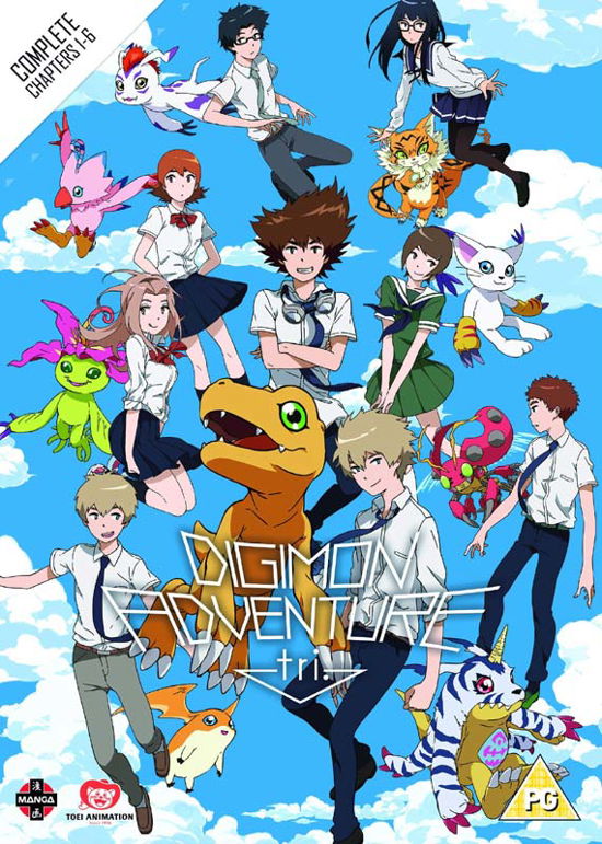 Cover for Digimon Adventure Tri · Digimon Adventure Tri - The Complete Movie Collection (DVD) [Coll. edition] (2018)