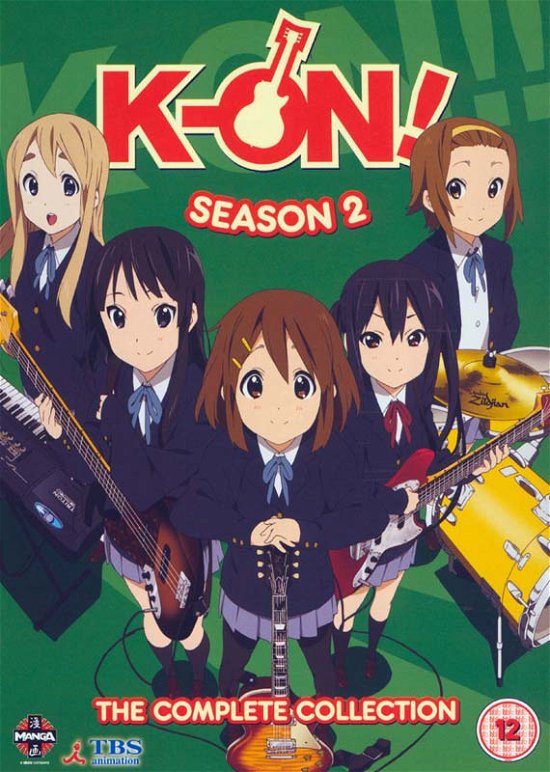 Cover for K-On! - Season 2 · K-On! Season 2 Complete Collection (DVD) (2015)
