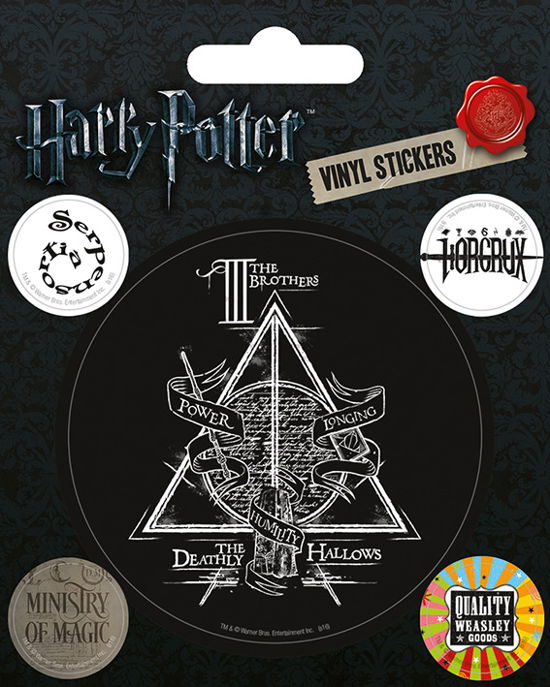 HARRY POTTER - Vinyl Stickers - Symbols - Pyramid International - Merchandise - AMBROSIANA - 5050293473246 - February 7, 2019