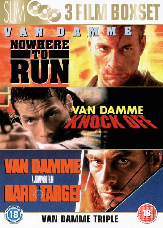 Cover for Jean-claude Van Damme · Van Damme Collcection - Nowhere to Run / Hard Target / Knock off (DVD) (2006)