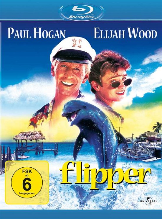 Cover for Paul Hogan,elijah Wood,chelsea Field · Flipper (Blu-ray) (2011)