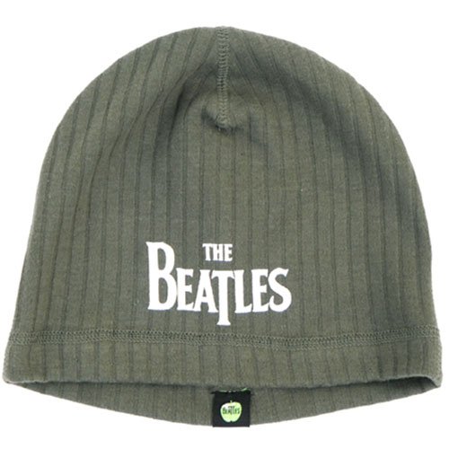 Cover for The Beatles · The Beatles Unisex Beanie Hat: Drop T Logo (Klær) [Green - Unisex edition]