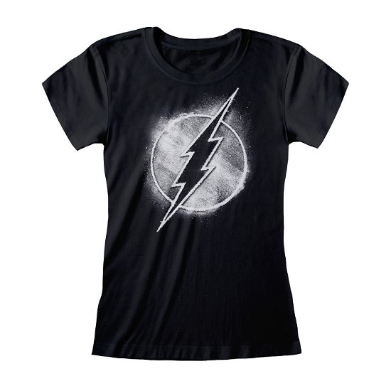Dc Comics: Flash - Bw Distressed Logo (T-Shirt Donna Tg 2Xl) - Heroes - Film -  - 5055910340246 - 