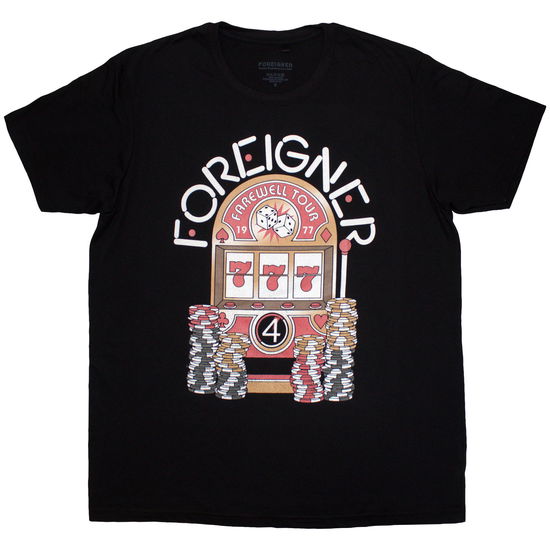 Cover for Foreigner · Foreigner Unisex T-Shirt: Farewell Tour (T-shirt) [size M] (2024)