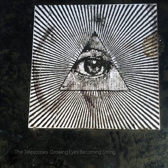 Cover for The Telescopes · Growing Eyes Becoming String (LP) (2024)