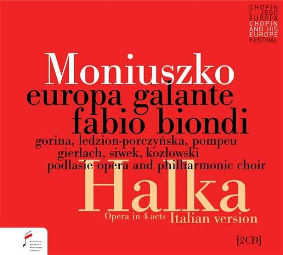 Halka - S. Moniuszko - Musique - FRYDERYK CHOPIN INSTITUTE - 5906395034246 - 22 mars 2019