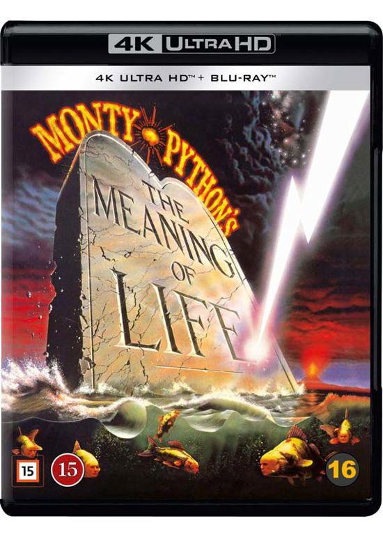 Cover for Monty Python · Monty Python's The Meaning Of Life (4K Ultra HD/BD) (2022)