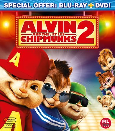 Cover for Alvin and the chipmunks 2 (Blu-ray) (2010)