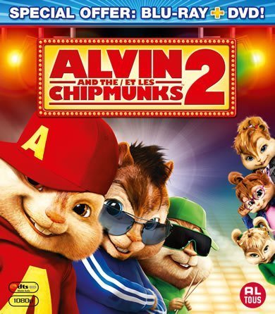 Cover for Alvin and the chipmunks 2 (Blu-ray) (2010)
